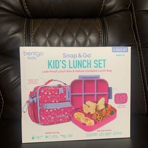 Bentgo Kids Lunch Set - Pink